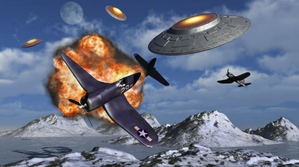 Битва с НЛО на секретной базе нацистов в Антарктиде