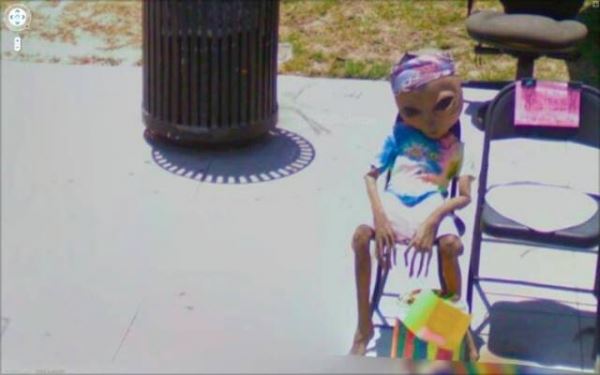 Всё самое странное и неожиданное с Google Street View (19 фото)